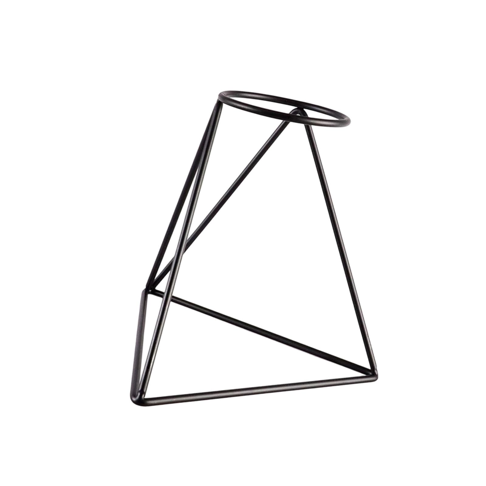 Tsophreniq Manual Drip Coffee Stand, Metal Filter Holder Frame for Mug or Server Brewing, Freestanding Dripper for Home Use Manual Drip Holder Coffee Dripper Mug Server Corner Wire Frame Brewer