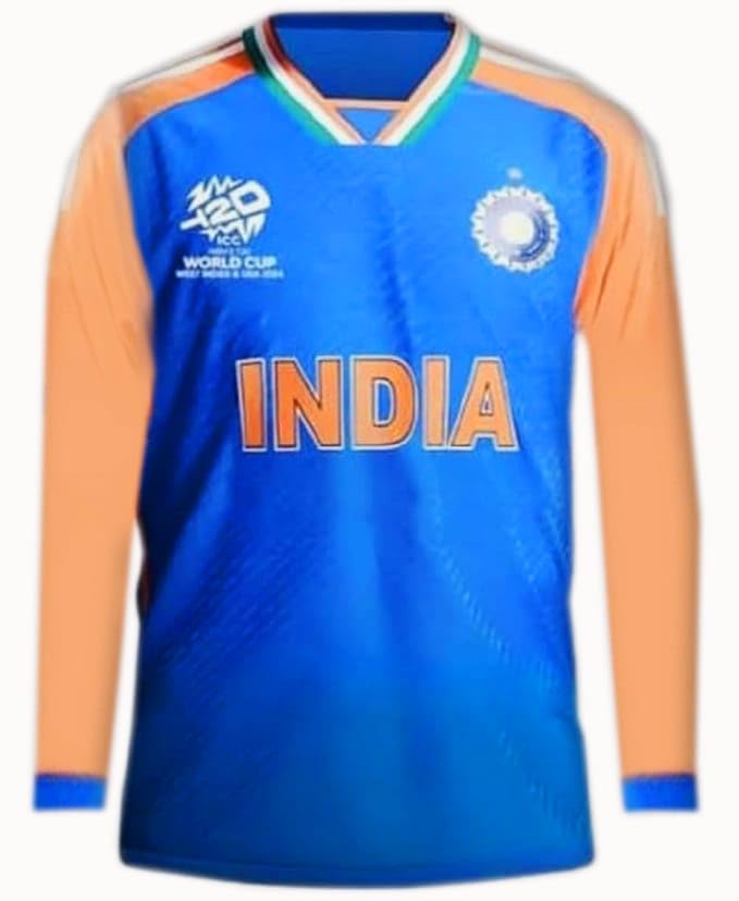 India 20-20 W/C Jersey Full Sleeves - 2023 (40-M (for 59-65 KG), Rohit) (B0C7MTDSL7) Amazon Price History, Amazon Price Tracker
