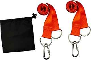 BUTIFULSIC Tree Swing Hanging Kit Tree Swing Strap 1 Set Swing Rope Springs kit Outdoor Adult Swing Tree Swing Strap Hammock Ropes Garden Tree Heavy Tree Swing Rope