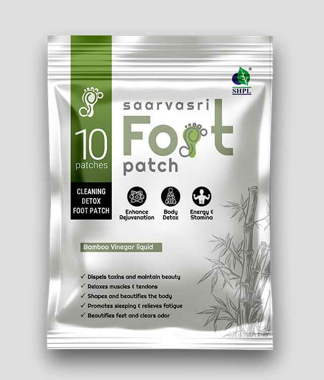 Premium DETOX FOOT PATCH 10 Patches (pack of 2) total 20 Patches-image-33