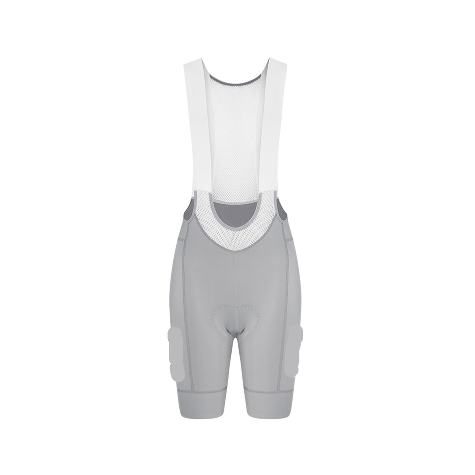 Pantaloncini con Bretelle da Ciclismo, Pantaloncini, Pantaloni Traspiranti a Vita Alta, Abbigliamento Tasche