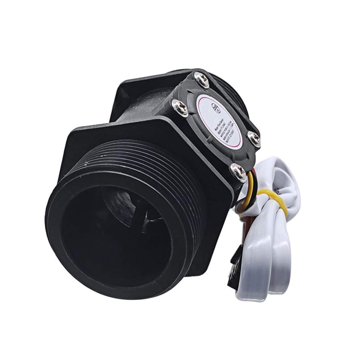 Taidacent DN40 Liquid Turbine Flowmeter Water Flow Meter 1.5 Inch Water Flow Sensor Flowmeter Hall for Swimming Pool Water Treatment Plant