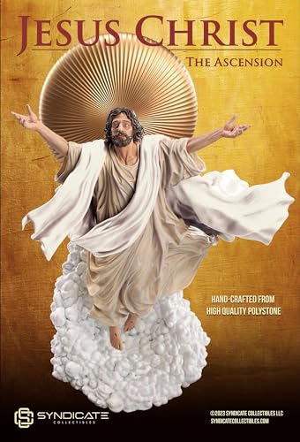 Estatua Premium de Jesús en Ascensión 1:4 Escala miniatura 4
