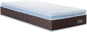 Colchão de Espuma D33 Pillow Top Comfort Luxo (Solteiro)