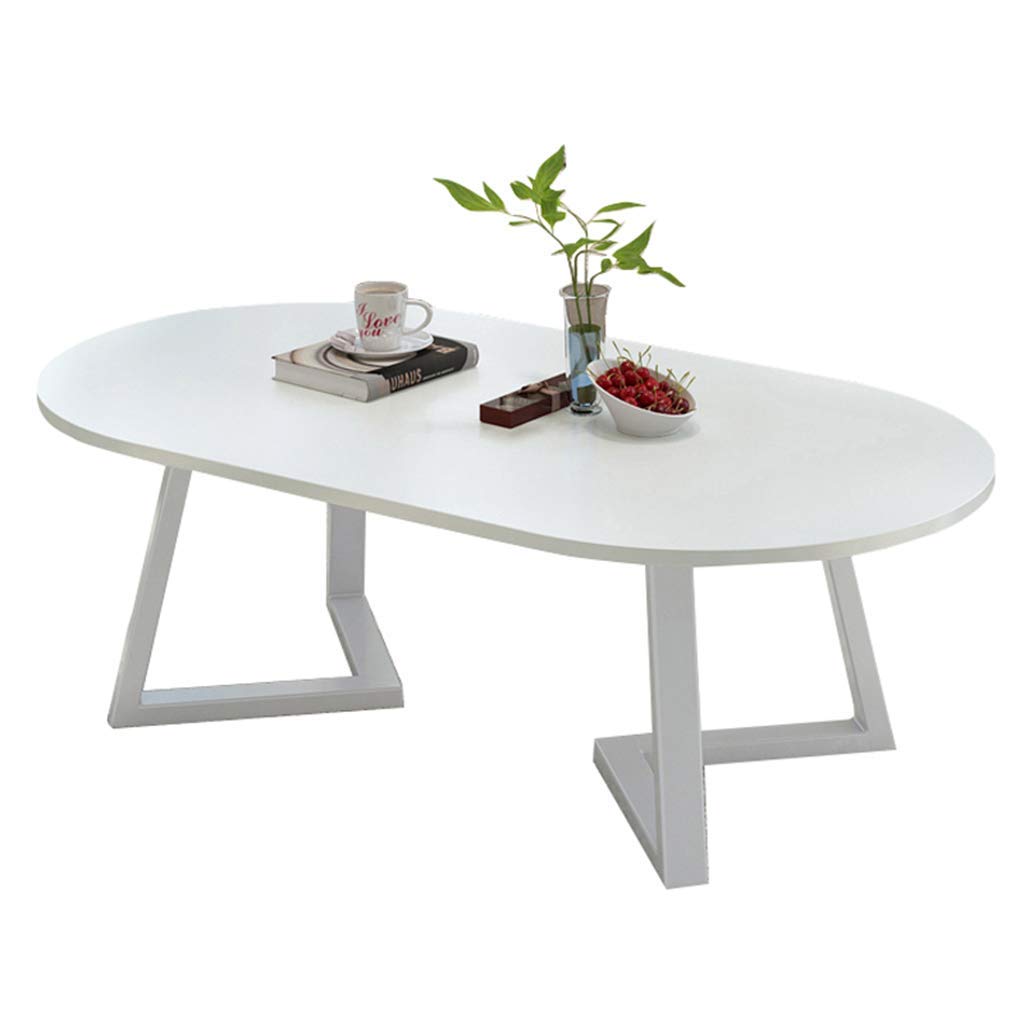 Table d'attente 100 cm ronde blanche pour petits espaces professionnels