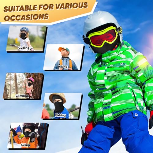 Ameceres Kids Balaclava Ski Mask Cold Weather Windproof Tactical Face Mask Winter For Skiing Snowboarding Cycling thumb #1