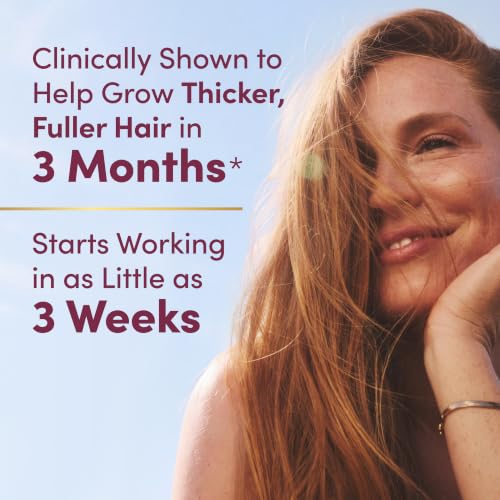 Nature's Bounty Optimal Solutions Hair Growth Vitamin Supplement, 30 Count - image 2