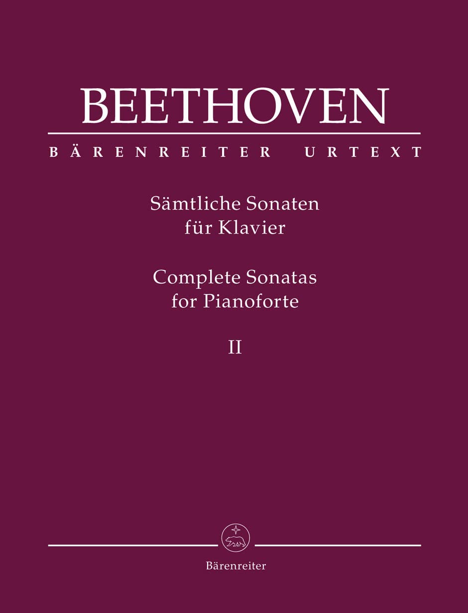 Beethoven: Piano Sonatas - Volume 2      Sheet music – January 1, 2019