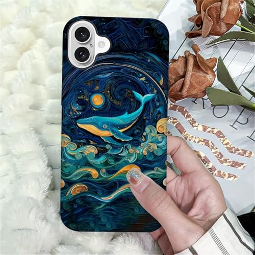 Coque iPhone 16 hybride 2 couches finition mate premium style océan - 5