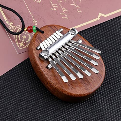Delsen Kalimba 8 clés, piano à pouce professionnel Kalimba, instrument Kalimba Thumb Piano Marimba, mini piano portable… - Les Beatles, Paul McCartney, John Lennon, RIngo Starr, George Harrison Delsen Kalimba 8 clés, piano à pouce professionnel Kalimba, instrument Kalimba Thumb Piano Marimba, mini piano portable… – Image 5