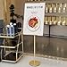 Floor Standing Poster Stand, Heavy Duty Multi-Purpose Advertising Display, Adjustable Banner Stand for Office & Hotel
