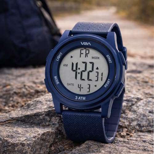 Image of V2A Nova X 2810 Digital Watch for Kids & Teens | Large Easy-Read Display | Alarm Stopwatch Backlight | TPU Sport Strap | 30M Water Resistant | Boys Girls Everyday Watch