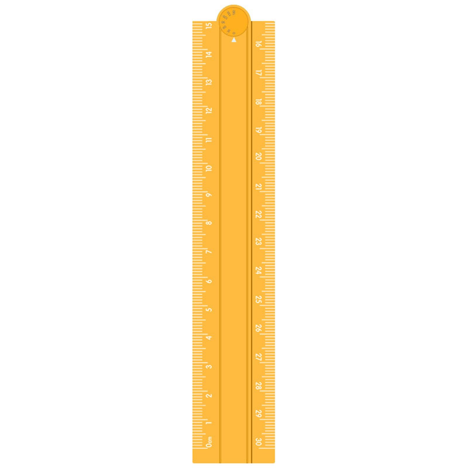 Jtqyfi Gold Aluminum Foldable Rulers Measuring Tool For Home Renovations & Crafting Kids Students School Stationery Metric Foldable Ruler