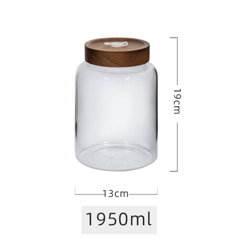 Amazon｜myoseya ガラス保存瓶 ボロシリケート素材 大容量 密閉