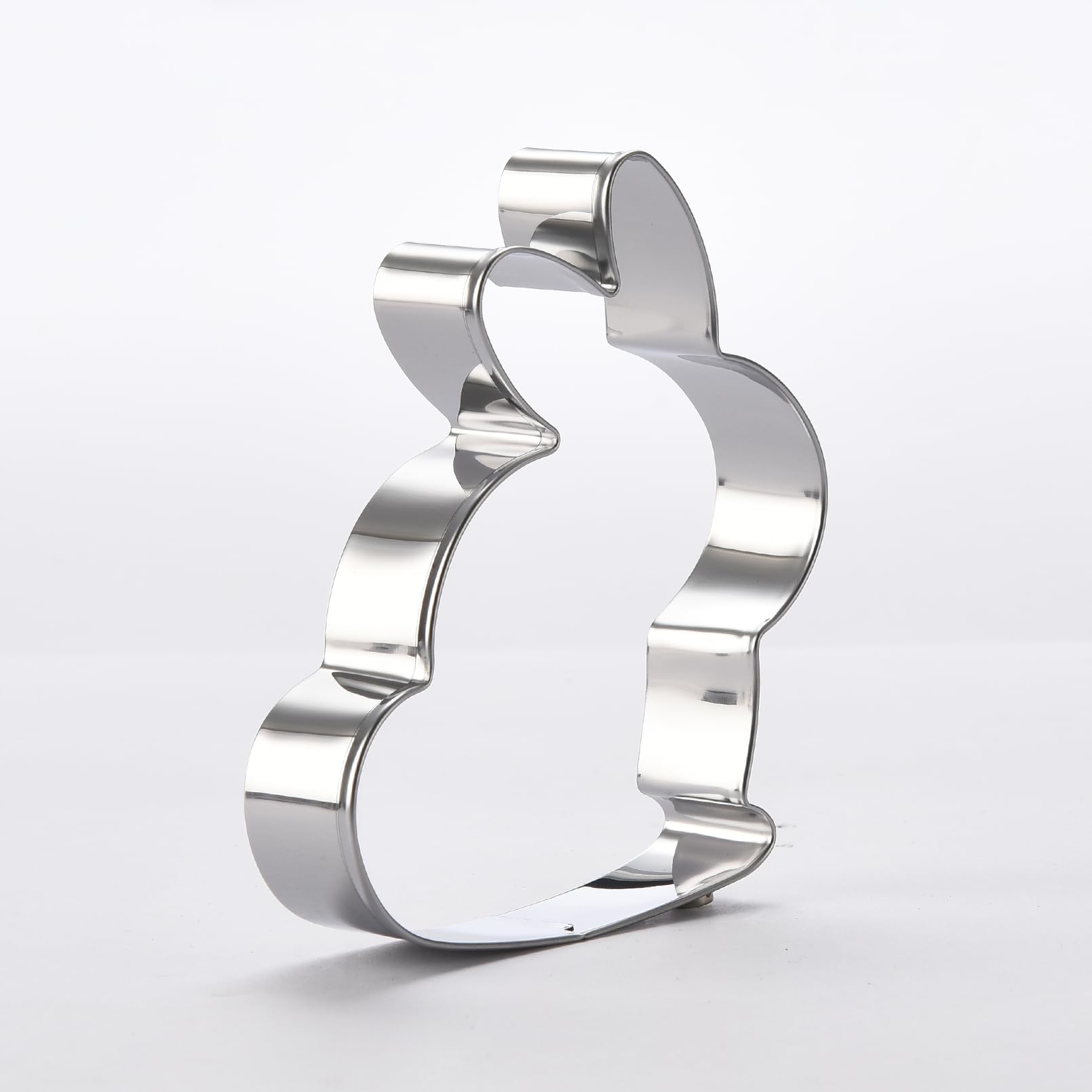 PANSIBY 1 Piece Rabbit Easter Cookie Cutter, Stainless Steel, Easy to Clean, Easter Bunny Biscuit Cutter - Image 4
