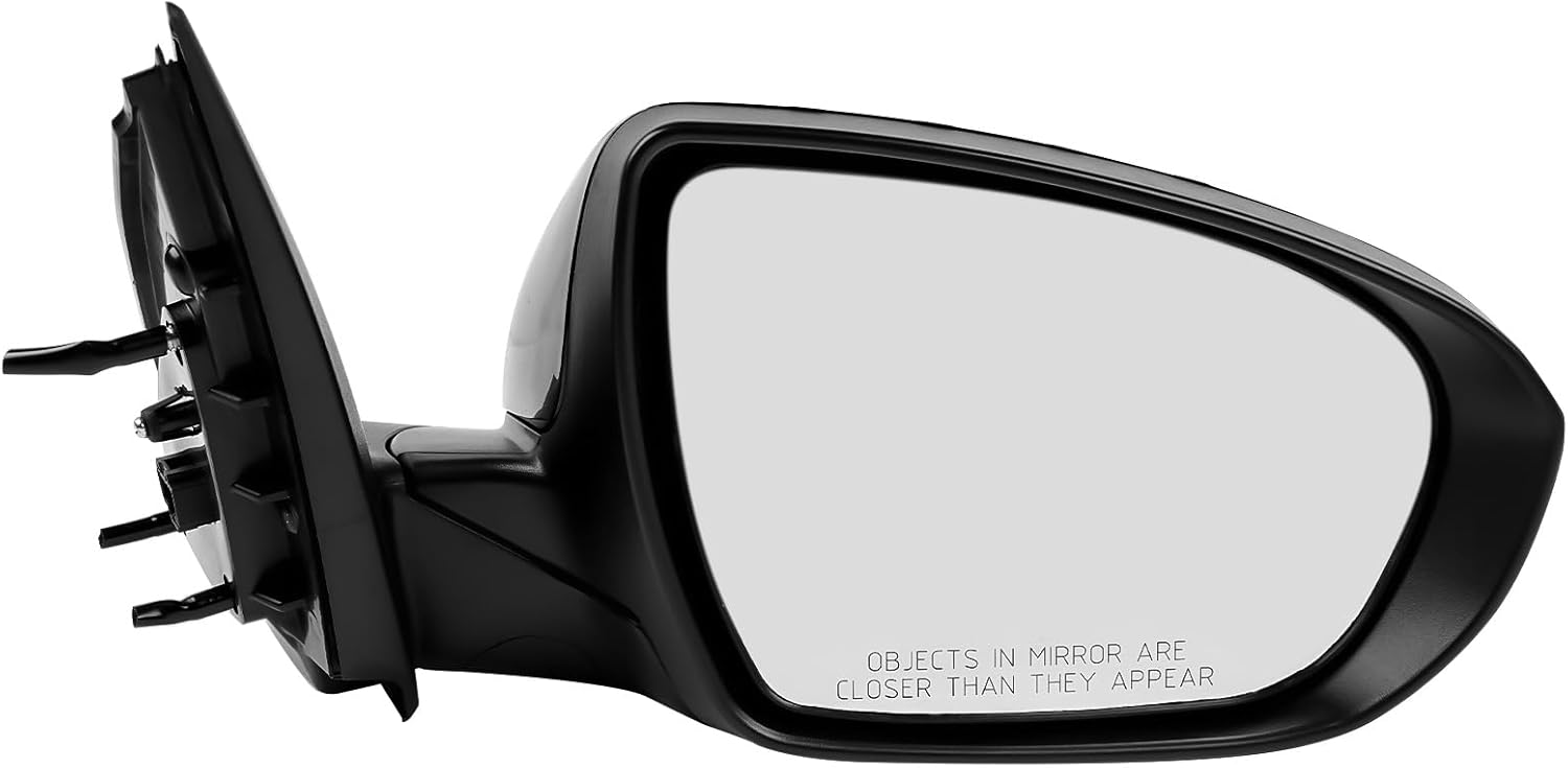 GELUOXI Power Door Mirror Right Side Heated Manual Folding Signal Light Replacement for Kia Optima 2.0L 2.4L L4 2014-2015 876204C501 KI1321175