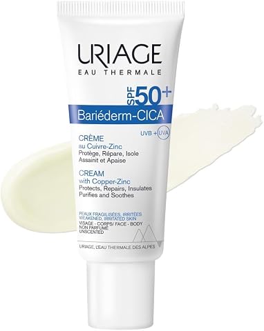 Uriage Bariéderm Cica Creme multiusos com SPF 50+, 40 ml