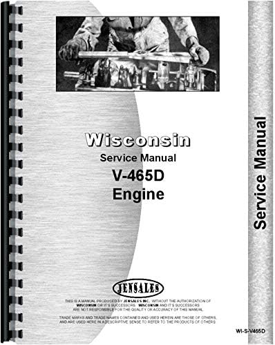 Wisconsin V465D Engine Service Manual (for V-465D)