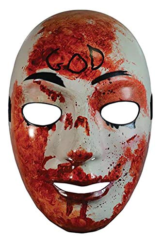 Trick Or Treat Studios The Purge Television Series Adult Costume Mask | Bloody God