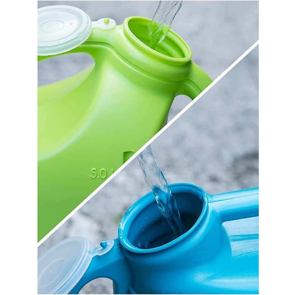 Konewka Plastikowa Konewka Na Rośliny Zewnątrz Doniczkowe Odpinana Długa Spou Kwiaty Ogrodowe Konewki Ogrodnictwo(Blue)