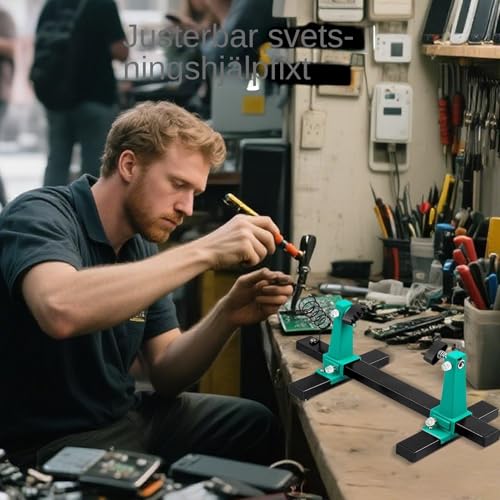 Soporte en electrónica para soldar sin movimientos molestos en tableros de circuitos impresos 8