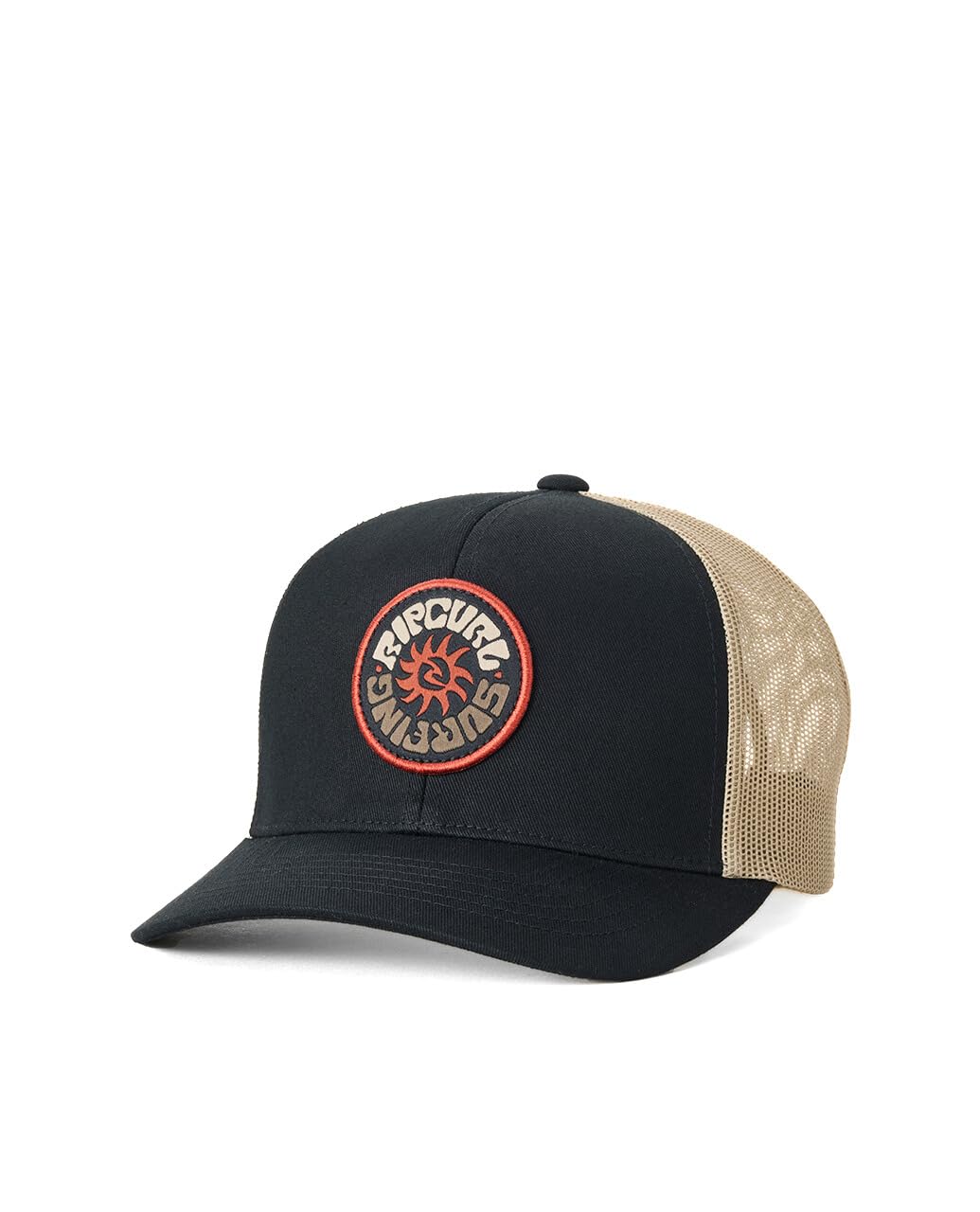 RIP CURL Curve Peak, Structured Trucker Hat, Mesh Snapback Baseball Cap For Men, Adjustable - Gorro/Sombrero Hombre