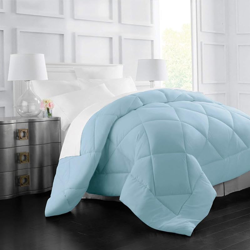 AarVi Comforter Double Bed 500 GSM Soft Microfibre for Heavy Winter AC Blanket/Duvet/Dohar/Quilt for All Weather Breathable