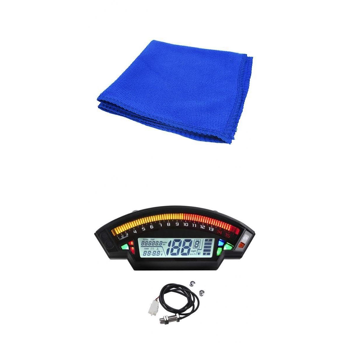 MERISHOPP Motorcycle Digital Speedometer & Odometer for 1,2,4 Cylinder| Universal Fit | High-Performance-picture-20