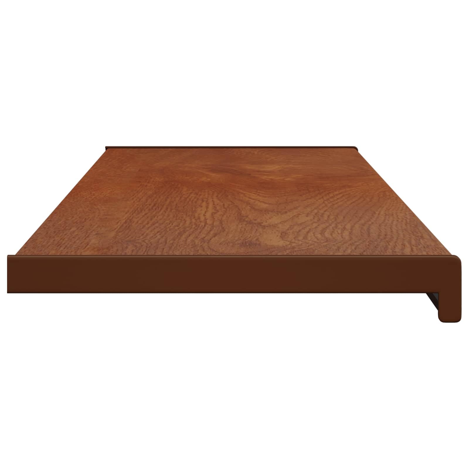 Parapet PCW brązowy 120 x 35 x 4,5 cm