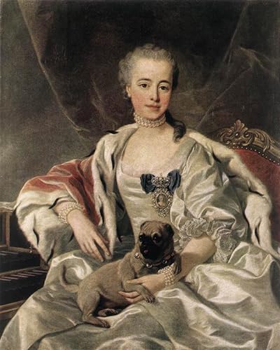 Carteles Ritratto di Catherina Golitsyna Louis Michel Van Loo para Decoración Pared de Despacho