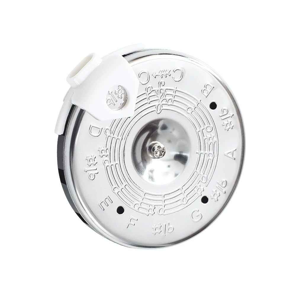 Sarini 13 Tone Pitch Pipe Tuner Sensitive Chromatic C-C Tuning Pipe with Case for Accurate Instrument Tuning