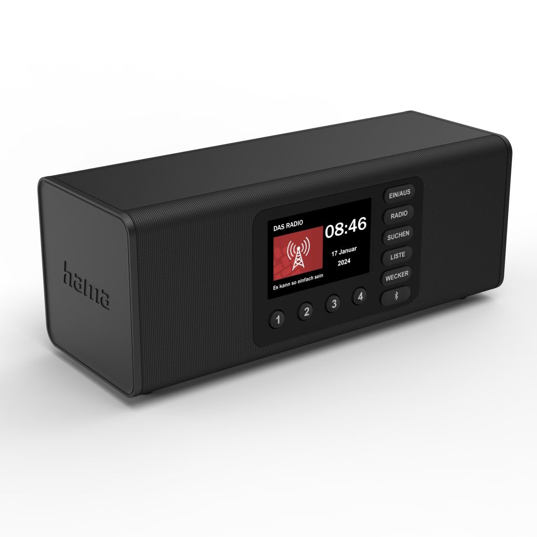 Hama DR2002BT Personale Digitale Nero