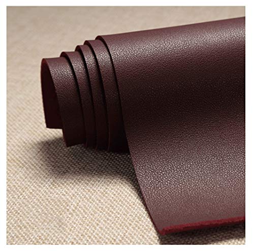 RSH Texturé Tissu Simili Cuir Imperméable Épaisseur 1,86mm Tissu D'ameublement Leathercloth pour Tapisserie Canapé De Siège De Voiture Meubles Largeur 138cm (Largeur Fixe) 1 Pièce=50cm (Longueur)