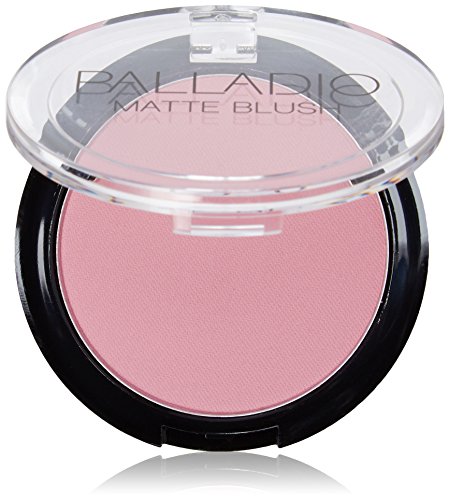 Palladio Herbal Matte Blush 0.21oz (Berry Pink (BM01))