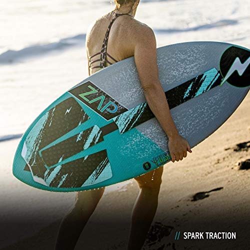 Zap Skimboards Spark Tail Pad Aqua Splat