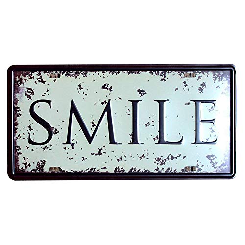 Chytaii.Placa de Arte Mural Cartel Vintage Pegatinas Decorativas Pared