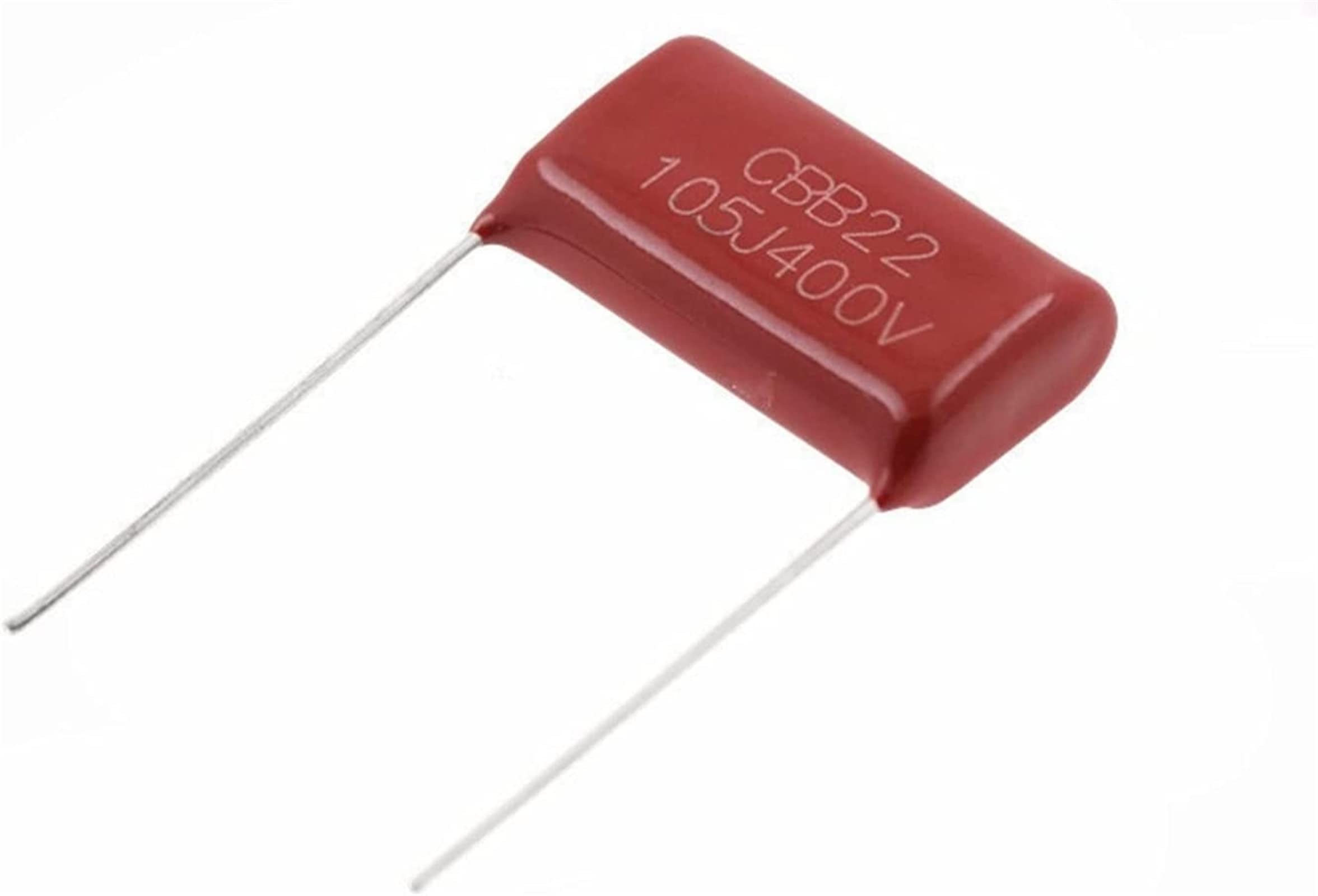 Accesorios electrónicos Kit de condensadores 10 Uds 400V105 1UF 20MM 400V 105 1000NF CBB condensadores de película de polipropileno Dispositivos electrónicos