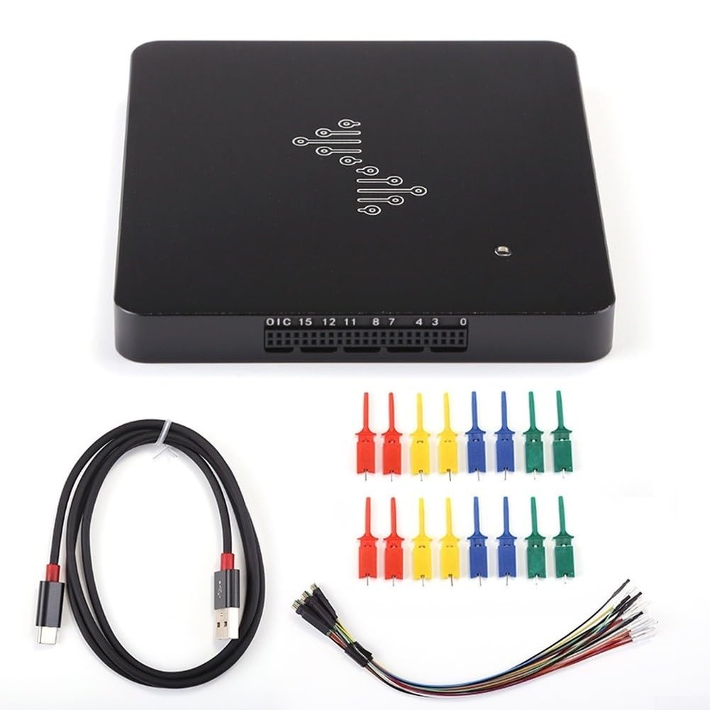 DSLogic U2Basic USB Digital Logic Analyzer mit 16 Kanälen, 400M Abtastrate und großem Speicher für Protokoll und Signaldiagnose