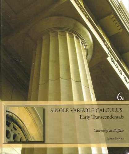 Single Variable Calculus: Early Transcendentals... 0495482781 Book Cover