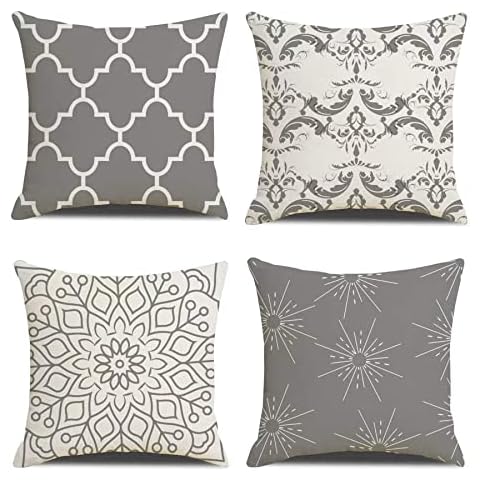 Homefeelzydys Geometric Throw Pillow Covers Set Cover