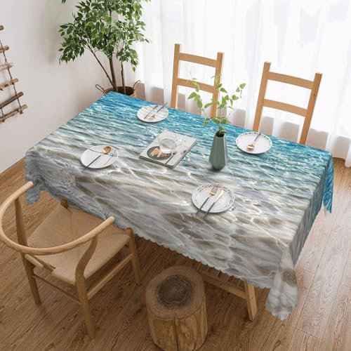 Nappe transparente eau de mer lavable pour protéger la table de cuisine - 2