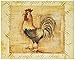 WallsThatSpeak 2 Rustic Rooster Country Kitchen Art Prints Home Decor, 8 by 10-Inch, Beige