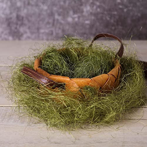 Tableclothsfactory 50G Green Preserved Natural Moss Grass Diy Gift Box Fillers Wedding Decoration Birthday Party Arrangement #TOP3