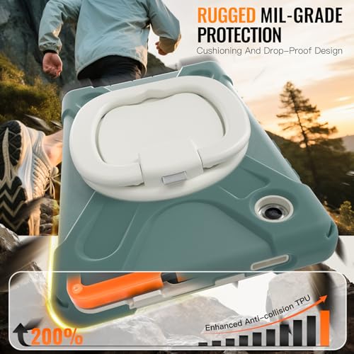 Coque antichoc Samsung Galaxy Tab A11 2025 évite les casses avec sa sangle - 2