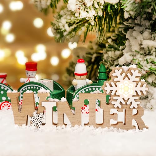 Panneau de flocons de neige de Noël à LED hiver décoration