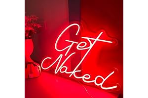 Custom LED Neon Sign, Get Naked Neon Light