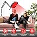 Red Light Therapy Panel with Adjustable Stand,Dual Chip 660nm & 850nm Clinical Grade LED Device for Skin Health, Pain Relief, Recovery & Better Sleep, High Power Red & Near Infrared Light Therapy
