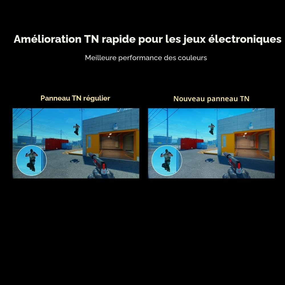 BenQ Zowie XL2540X+ 24,1" Écran Gaming Esports 280Hz, 1080p, Dalle Fast TN, XL Setting to Share, réglage en Hauteur à roulements industriels, S Switch et visière Anti-Reflets.