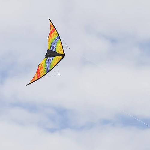 Vista 30 de In the Breeze 48-inch Stunt Kite, Dual Line, Framed Kites for Beginner to Intermediate Sport Kite Flyers Smokin' Pirate