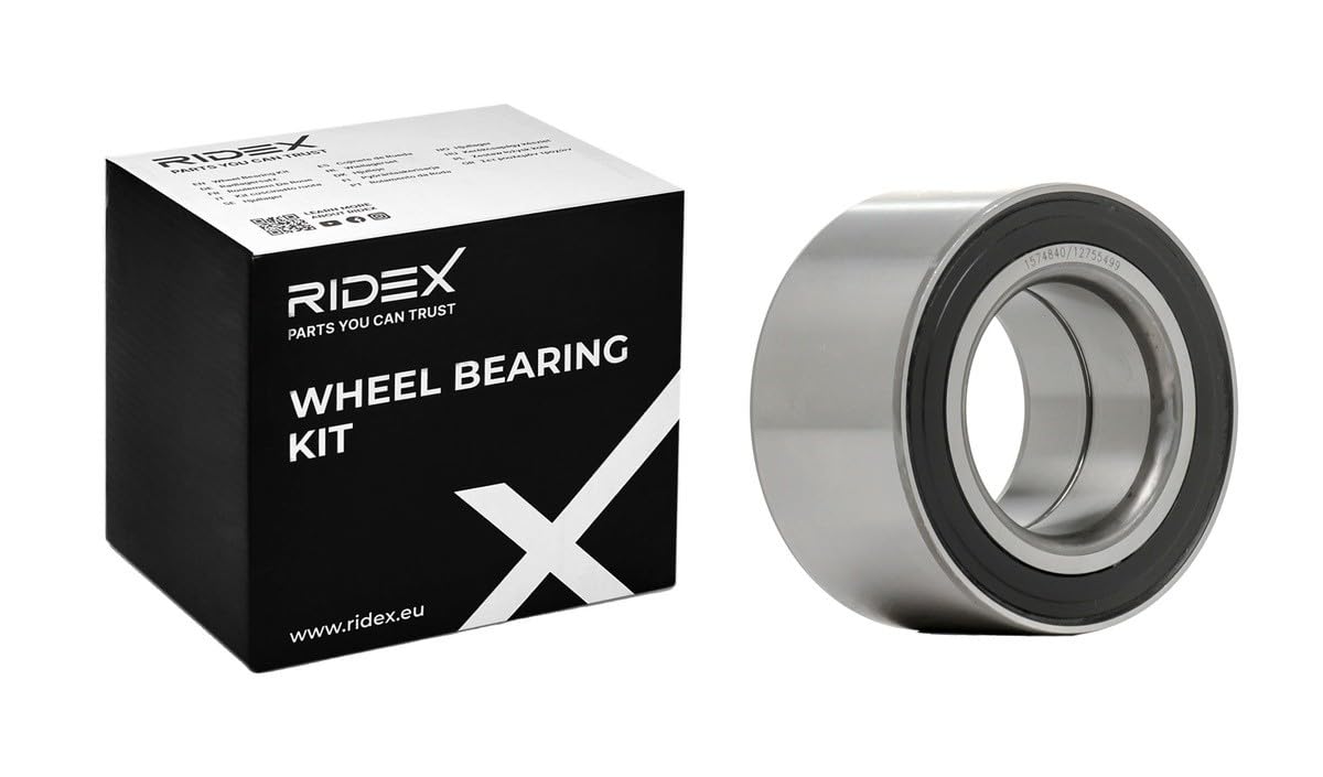 654W0863 RIDEX Kit de roulement de roue Essieu arrière, gauche, droit